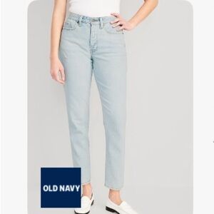 👖NWT Old Navy Curvy High-Waisted Button-Fly OG straight Jean👖